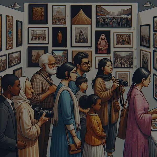 Quelle est la meilleure façon d'exposer vos photographies lors d'un festival d'art local?